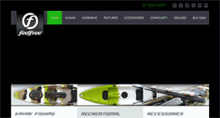 Desktop Screenshot of feelfreekayaks.com.au